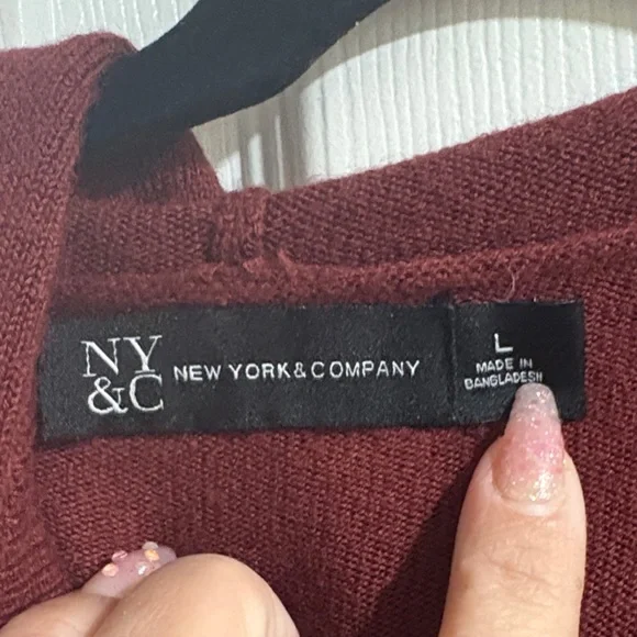 New York & Company burgundy Set - Picture 2 of 7